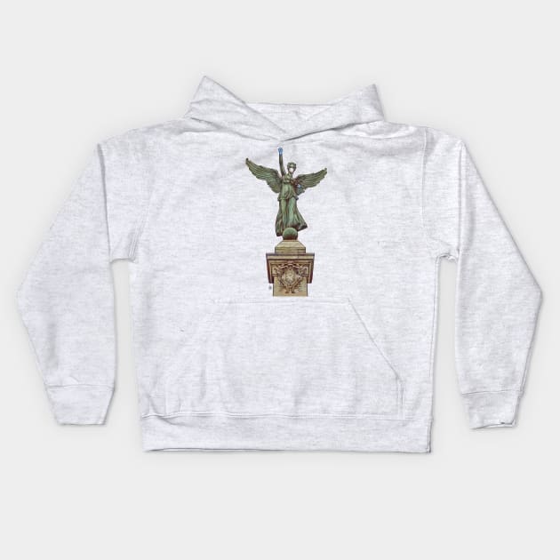 Corona Angel Kids Hoodie by DSTRBO